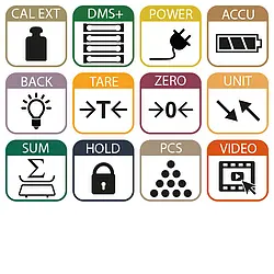Icons Handstapler mit Wiegesystem