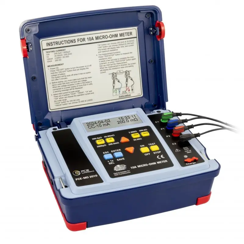 Electrical Tester Pce Mo Ica Incl Iso Calibration Certificate