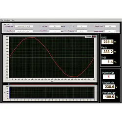 Analisador de potência - Software