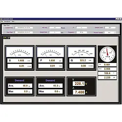 Analisador de potência - Software