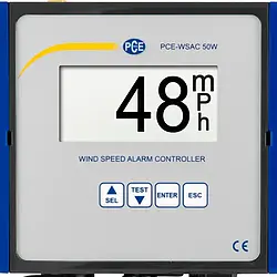 Anemômetro - Medição em Mph