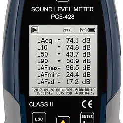 Data logger - Display