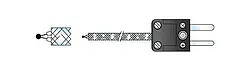 Sonda de fio para altas temperaturas de 10 m 