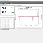 Registrador de temperatura e umidade Software de configuração