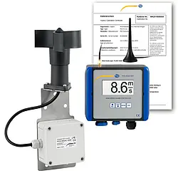 Estación meteorológica incl. certificado de calibración ISO