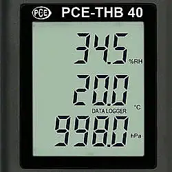 Registrador de datos de temperatura - Pantalla LCD