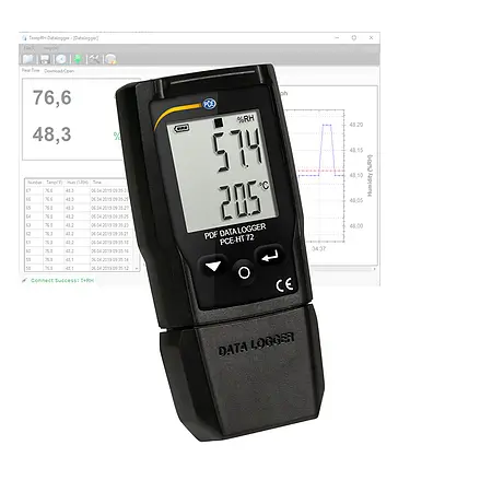 Registrador de humedad y temperatura