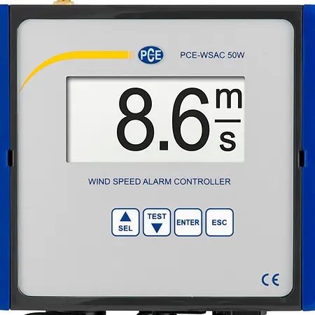 Sensor de viento PCE-WSAC 50W 230-ICA