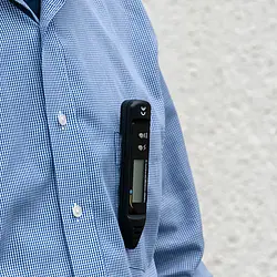 Termómetro - Clip para sujetarlo en el bolsillo