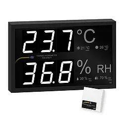 Visualizador de temperatura y humedad