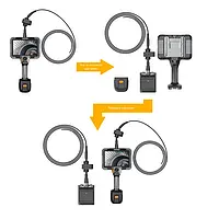 Cámara endoscópica - Sonda y motor intercambiable