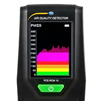 Medidor de calidad de aire - Pantalla LCD con gráfico