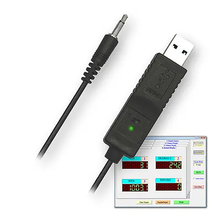 Cable USB incluye software SOFT-LUT-USB