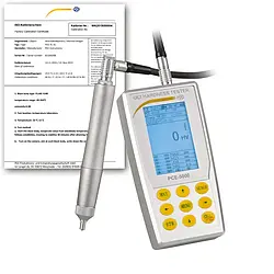 Durómetro - incl. certificado calibración ISO