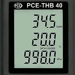 Medidor de humedad - Pantalla LCD