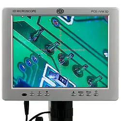 Microscopio de luz transmitida PCE-IVM 3D