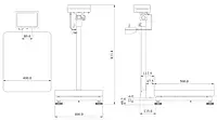 Balanza para silos - Dimensiones