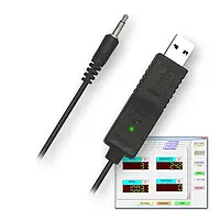 Cable USB incluido con software SOFT-LUT-USB