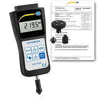 Medidor de revoluciones incl. certificado de calibración ISO