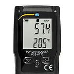 Registrador de datos de temperatura - Pantalla LCD