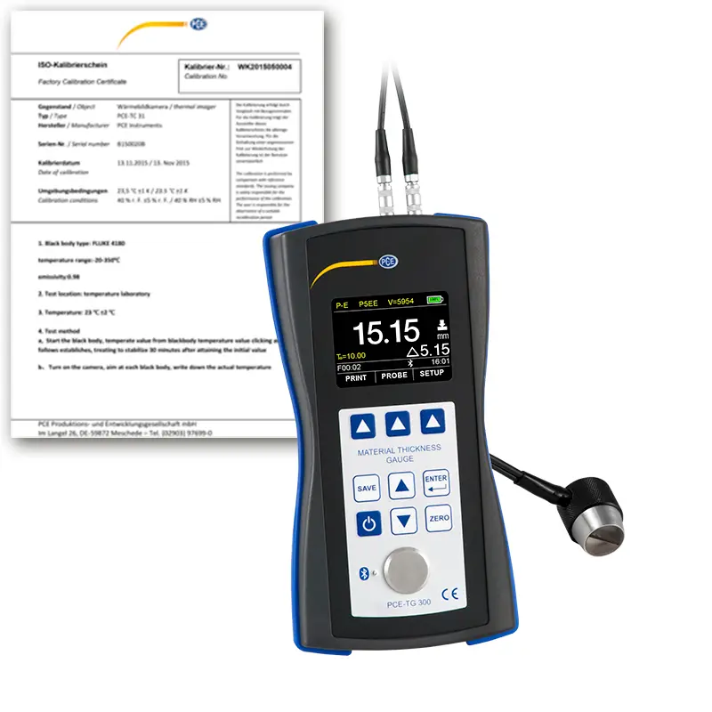 NDT Tester PCE TG 300 NO2 ICA Inkl ISO Kalibreringscertificat PCE