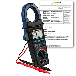 Amperemeter PCE-GPA 50-ICA inklusive ISO-kalibreringscertifikat