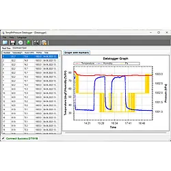 Datalogger PCE-PDFL 10 Statistik