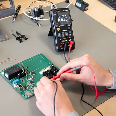 Digital-multimeter Anvendelsesbillede