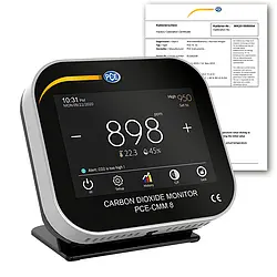 Digital termometer PCE-CMM 8-ICA inklusive ISO-kalibreringscertifikat