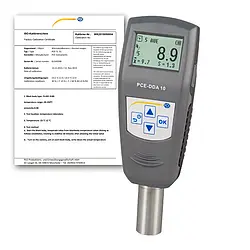 Durometer PCE-DDA 10-ICA inklusive ISO-kalibreringscertifikat