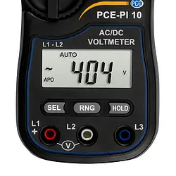 Rotary Field Tester PCE-PI 10 Display