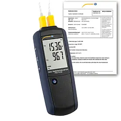 Inspektionstermometer inklusive ISO -kalibreringscertifikat