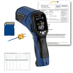 Pyrometer PCE-895-ICA inklusive ISO-kalibreringscertifikat