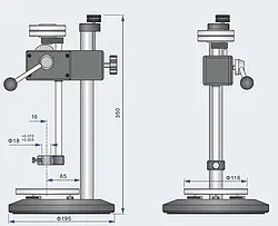 Skitse teststativ