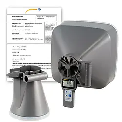 Miljømålingsteknologi Hygrometer PCE-VA 20-Set-ICA inklusive ISO-kalibreringscertifikat