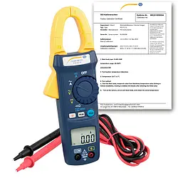 Digital multimeter PCE-DC 41-ICA inklusive ISO-kalibreringscertifikat