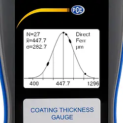 Lagtykkelse Måling Enhed PCE-CT 100 Display