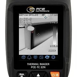 Termografisk kamera PCE-TC 32N Display 1