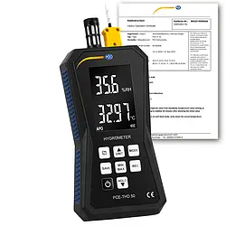 Transportdatalogger PCE-Thd 50-ICA inklusive ISO-kalibreringscertifikat