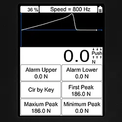 PCE DFG N 500 Display