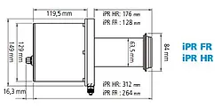 Dimensioner Process refraktometer IPR BASIC3