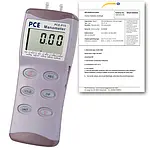 Forskellige manometer PCE-P50-ICA inklusive iso-kalibreringscertifikat