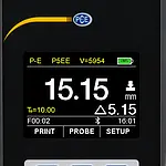 NDT Tester PCE-TG 300-HT5 Display
