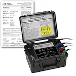 Ohmmeter PCE-MO 2006-ICA inkl. ISO kalibreringscertifikat