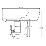 Dimensioner af vindsensor