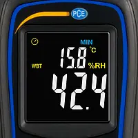 HLK-måleenhed til fugt / temperatur PCE-444 Display