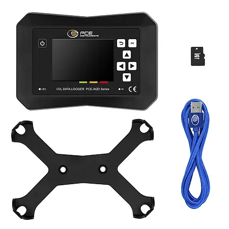 CO2-Messgerät / CO-Messgerät Lieferumfang