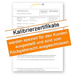 PCE-HPT 1-ICA inkl. ISO-Kalibrierzertifikat