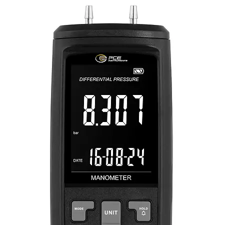 Differenzdruckmanometer / Differenzdruck-Manometer Display