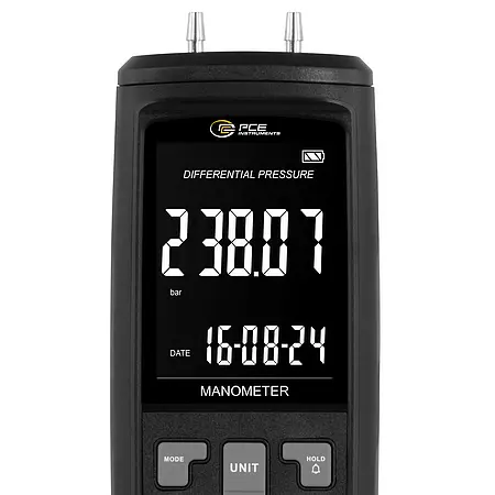 Differenzdruckmanometer / Differenzdruck-Manometer Display